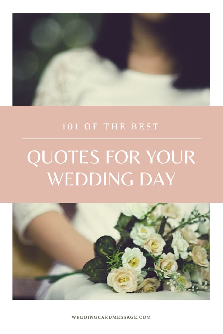 Wedding Quotes: 101 of the Best Quotes for Your Wedding Day - Wedding ...