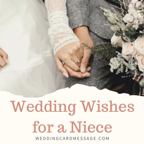 31 Wedding Wishes for a Niece Wedding Card Message