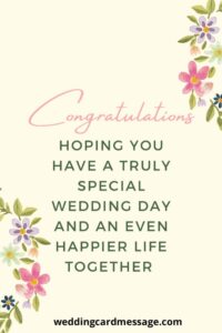 31 Wedding Wishes for Brother - Wedding Card Message