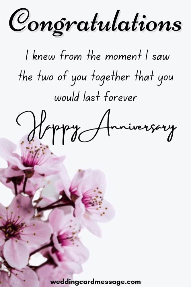 35 Happy Wedding Anniversary Wishes for a Cousin - Wedding Card Message